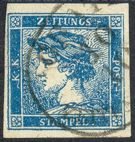 1851 MERCURY NEWSPAPER STAMP (023774)