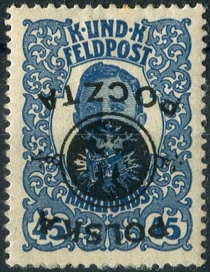 1918 CHARITY OVERPRINT (025910)