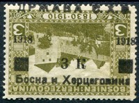 Buy Online - 1918 OVERPRINTS ON BOSNIA (019014)