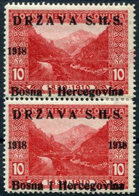 Buy Online - 1918 OVERPRINTS ON BOSNIA (019048)