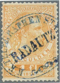 AUSTRIA TELEGRAPH STAMPS - THE CANCELS