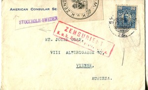 CONSULAR MAIL TO AUSTRIA (025962)